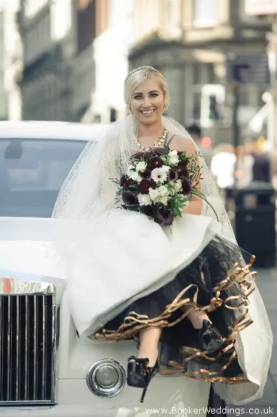 Wedding photo shoot at Hard Days Night Liverpool, featuring flowers from Booker Weddings, Liverpool Florists23