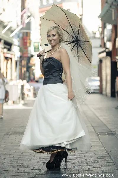 Wedding photo shoot at Hard Days Night Liverpool, featuring flowers from Booker Weddings, Liverpool Florists25