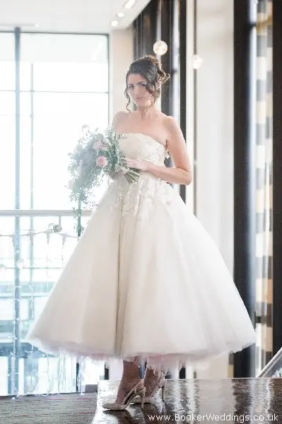 Wedding photo shoot at Hilton Hotel Liverpool, featuring flowers from Booker Weddings, Liverpool Florists22