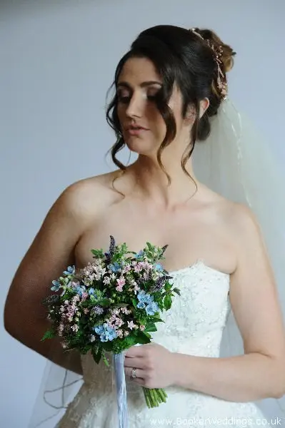 Wedding photo shoot at Hilton Hotel Liverpool, featuring flowers from Booker Weddings, Liverpool Florists49