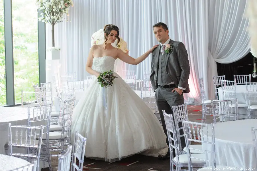 Wedding photo shoot at Hilton Hotel Liverpool, featuring flowers from Booker Weddings, Liverpool Florists51
